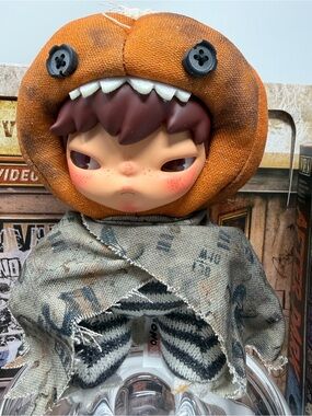 HIRONO HOLLOW Popmart AFTER DARK Series Plush Pendant PUMPKIN HALLOWEEN